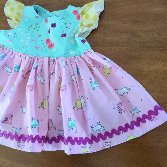 Platinum Matilda Jane rare! toddler Little Kids - twirl dress - toddler size 2 - Picture 4 of 11
